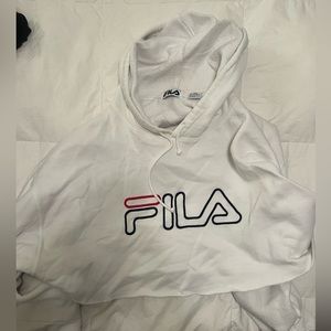 Cropped Fila sweatshirt